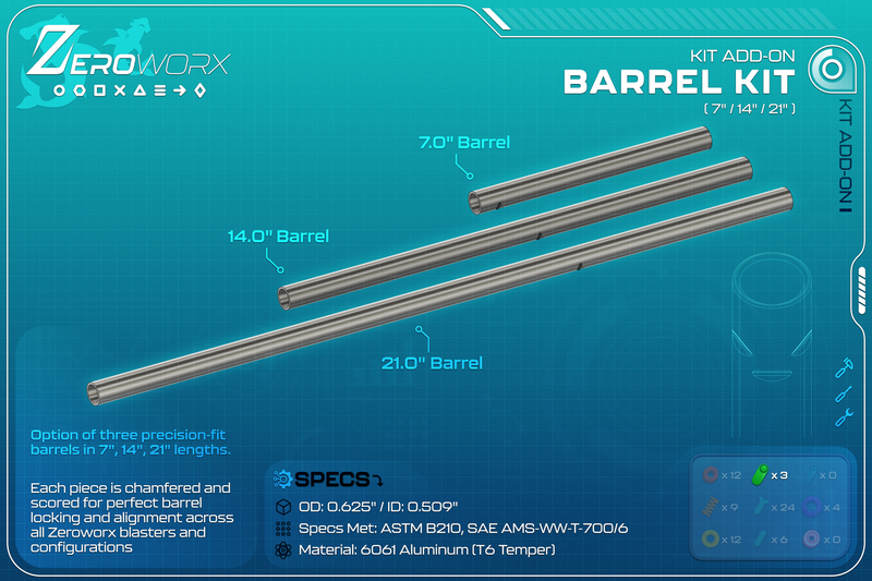 Extra Barrel Kit