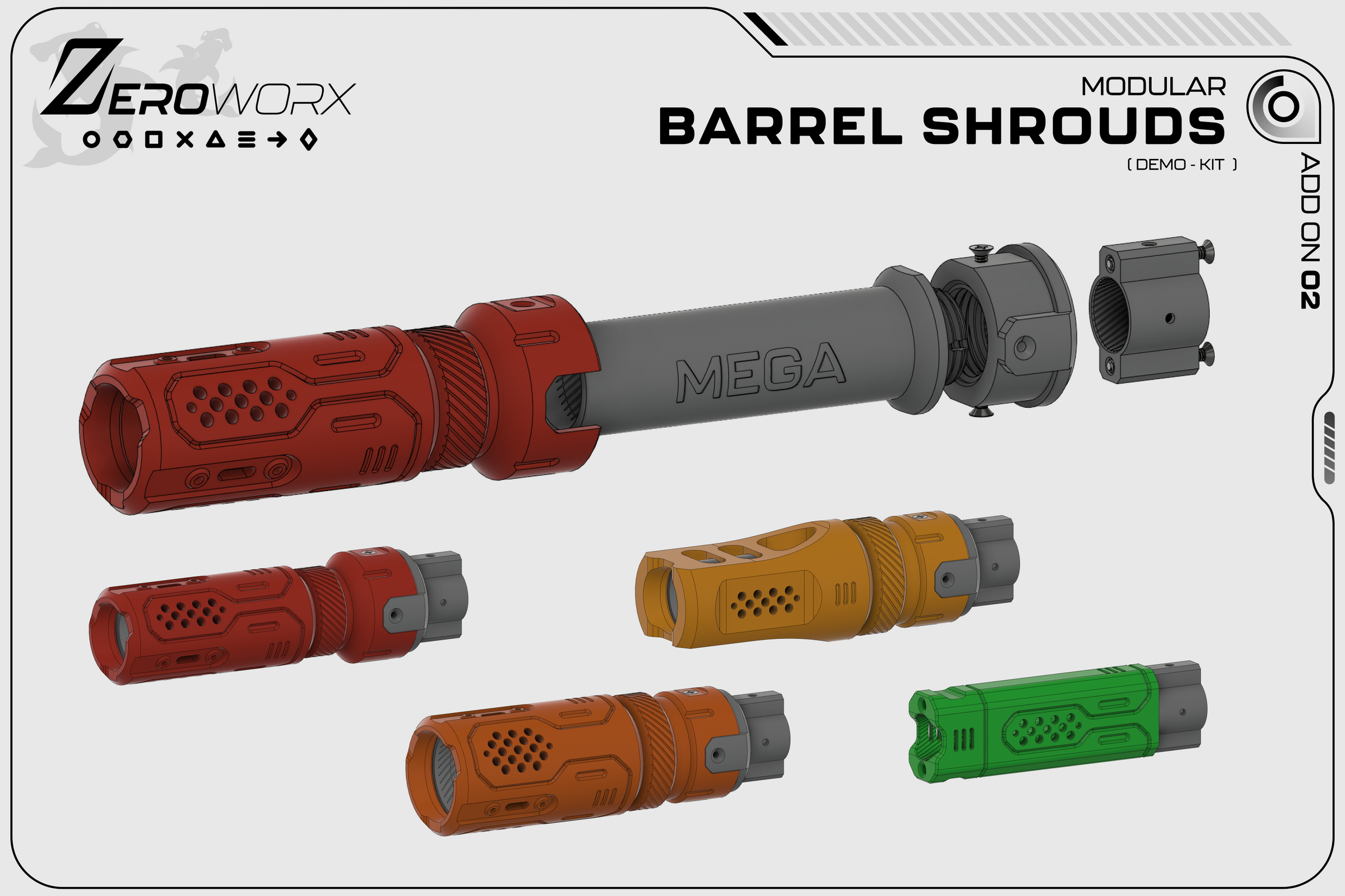 Modular Barrel Shroud Kit